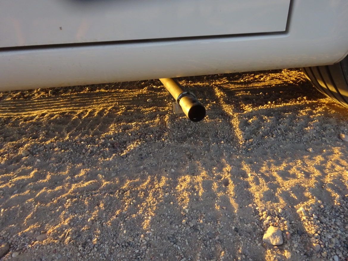 Ugh! Generator Fumes M&M Hit The Road