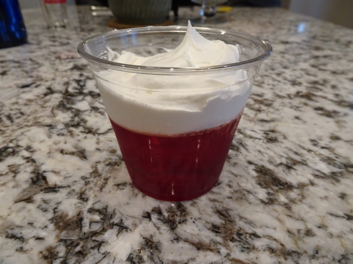 Mini Jello Parfaits – M&M Hit The Road