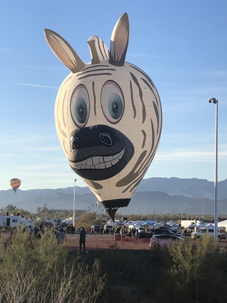 Lake Havasu Balloon Fest M&M Hit The Road