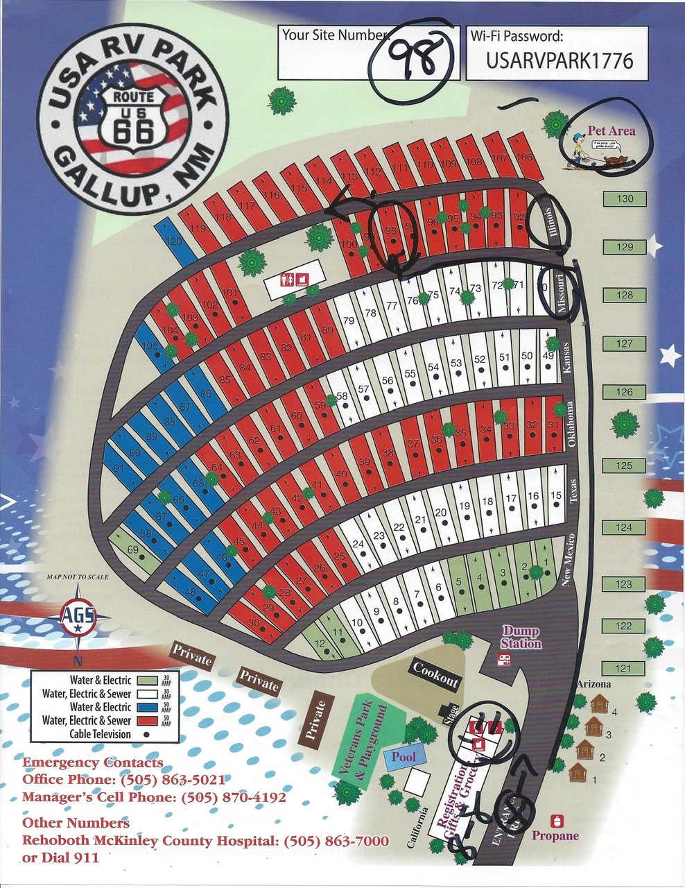 Usa Rv Map USA RV Park – M&M Hit The Road